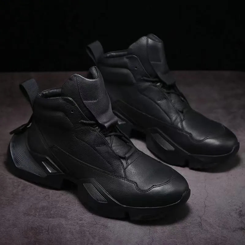 Men's Platform Heightened Sneakers Casual Shoes - Bellarte Enchanté Men's Platform Heightened Sneakers Casual Shoes